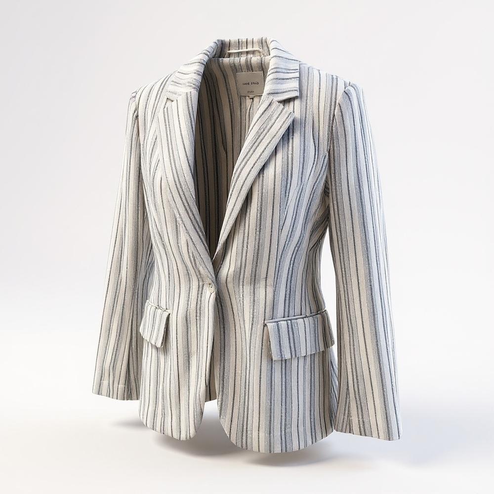 NWT! Love Tree Linen Blazer - Picture 2 of 4